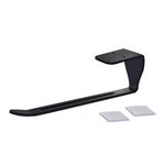 Organizer per coperchio per bicchiere, portaoggetti autoadesivo sotto il coperchio della tazza, colore: nero