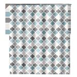 Tessuti per tende da bagno in poliestere per tende da doccia impermeabili ispessite semplici da 100x180 cm