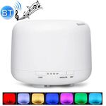 Diffusore dell'aroma ad ultrasuoni con luci a LED colorate (spina USA) (bianco)