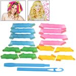 16 x Magic Leverage Circle Hair Styling Roller Bigodino (verde)