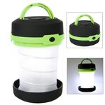 Torcia da campeggio portatile all'aperto, Lampada da tenda con luce a lanterna a 3 modalità a LED retrattile (nera)