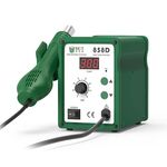 BEST BST-858D + AC 220V 50Hz 650W LED Displayer Temperatura regolabile senza piombo pistola ad aria calda con vento elicoidale (nero)