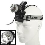 Faro e luce per bicicletta a LED ad alta potenza, SSC LED W724CD, 4 modalità, luce bianca, flusso luminoso: 1200lm