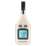 Benetech GM1362 1,45 pollici Schermo Digital Umidità e misuratore di temperatura (bianco)