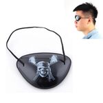 5 pezzi di Halloween puntelli bende in plastica pirata, consegna modello casuale (nero)