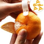 10 pz Tipo di Anello Limone Arancia Mandarino Apri Pelapatate Buccia Affettatrice Taglierina Frutta Rimozione Pelle Coltello Aiuto, Consegna Colore Casuale
