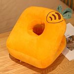 Cuscino per pisolino fronte-retro per studenti, artefatto per pisolino per ufficio, cuscino per dormire per ragazze, stile: L Carota