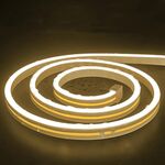 LIXINCORDA Striscia flessibile al neon in silicone flessibile con controllo tattile USB da 2 m 5 V (bianco caldo)