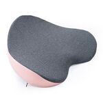 BEWALKER Cuscino per sedia da ufficio in memory foam a forma di cuore (rosa)