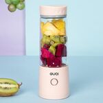 GUQi BSY002 Mini spremiagrumi portatile con ricarica wireless per succhi (rosa)