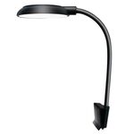 Lampada per piante acquatiche traslucide per acquario con presa USB per illuminazione a LED per acquario da 5 W (nero)