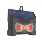 Repellente per animali flash a LED ad ultrasuoni solare per esterni (SJZ059)