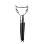Coltello sbucciatore multifunzionale in acciaio inossidabile 304 Raschietto per frutta e verdura (peeling seghettato)