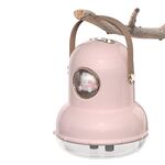 ICARER FAMILY IF-JS01 Umidificatore a doppio spray con luce notturna da tavolo con ricarica USB, Colore: rosa (bambola)