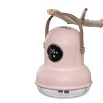ICARER FAMILY IF-JS01 Umidificatore a doppio spray con luce notturna da tavolo con ricarica USB, Colore: rosa (digitale)
