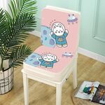 Cuscino aumentante portatile per seggiolino per bambini 2 in 1 per tavolo da pranzo, stile: Space Rabbit