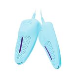 Asciuga scarpe elettrico con sterilizzazione UV alimentato da USB 5 V (viola)