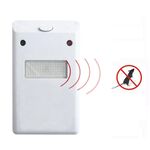 Repellente repellente per topi repellente per topi elettronico 220V, spina europea (bianco)