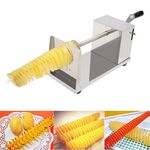 Taglierina per affettatrice a spirale manuale in acciaio inossidabile con torre tornado a mano