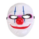 Maschera di Halloween Maschera in PVC Halloween Festival Party Clown Pattern