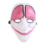 Maschera di Halloween Maschera in PVC con motivo a cervello rosso per feste di festival di Halloween