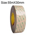 3M300LS 3M Super adesivo Nastro biadesivo trasparente ultrasottile e resistente alle alte temperature, dimensioni: 55 mx 25 mm