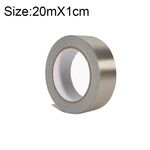 Panno adesivo in tessuto conduttivo biadesivo a trama normale Panno adesivo monofacciale per schermatura EMI Riparazioni, dimensioni: 20 m x 1 cm