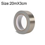Panno adesivo in tessuto conduttivo biadesivo a trama normale Panno adesivo monofacciale per schermatura EMI Riparazioni, dimensioni: 20 mx 3 cm