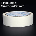 11 volumi ad alta adesione per decorazione a spruzzo per mascheratura da ufficio per scrivere bellissimo nastro di carta, dimensioni: 50 mx 25 mm