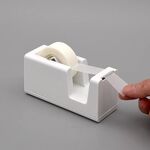 Dispenser di nastro originale Xiaomi Youpin Kaco LEMO con 2 rotoli di nastri e graffette (bianco)