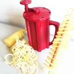 528-6 Popolare Tornado Affettatrice di patate Manuale Twist Spirale Tagliapasta Whirlwind Patate Macchina Patate Verdure Strumenti