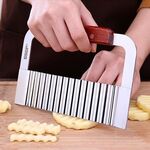 Strumento di taglio creativo per taglio a forma di onda di frutta e verdura in acciaio inossidabile SSGP