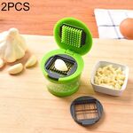2 pezzi multiuso mini utensile da cucina verdura aglio manuale affettatrice taglierina chopper consegna a colori casuali