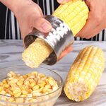 Utensile da cucina per spogliarellista per mais a forma rotonda in acciaio inossidabile 304 per uso domestico