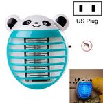 Cute Household Zanzara Killer Lampada LED Luce Anti Mosquito Bug Zapper Insetto Muggen Killer Luce notturna Colorata Spina USA (Blu)