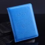 Portafoglio con portamonete in pelle con copertina in pelle PU russa