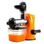 Spremiagrumi manuale multifunzione per uso domestico Apple Orange Wheatgrass Spremiagrumi portatile fai-da-te (giallo)
