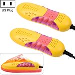 Asciugatrice per scaldascarpe deumidificazione deumidificazione per uso domestico multifunzionale con illuminazione, spina americana (gialla)