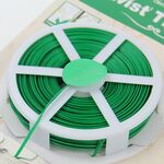 50 m Accessori da giardinaggio Pacchetto di attrezzi Fiore di plastica Linea di legatura in legno Bobina di cravatta a torsione Bobina di filo per piante con taglierina