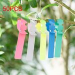 Etichetta impermeabile da 50 pezzi Etichetta floreale per piante Etichetta da giardinaggio, consegna a colori casuali