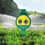 Timer elettronico per irrigazione da giardino Elettrovalvola digitale per irrigazione intelligente Sistema di programmazione per irrigazione digitale
