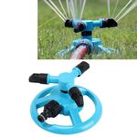 Ugello rotante automatico da giardino Irrigatore automatico rotante da 360 gradi Ugello per irrigazione da giardino Ugello per irrigazione con connettore per tubo dell'acqua da 1/2 pollice
