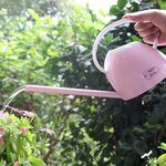 Giardinaggio Annaffiatoio Versare Pentole Casa Bocca lunga Bollitore Ufficio Casa Sprinkler in plastica, Capacità: 1.0L, Consegna a colori casuali