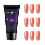 30g Colla per unghie Manicure Art Colla a estensione rapida Gel indolore Crema per fototerapia per ricostruzione unghie rimovibile