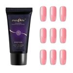 30g Colla per unghie Manicure Art Colla a estensione rapida Gel indolore Crema per fototerapia per ricostruzione unghie rimovibile