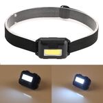 10W COB Headlamp LED Headband Light (nero)