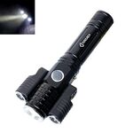 KS-738 USB Ricarica Torcia LED impermeabile T6 + XPE Zoomable con 4 modalità