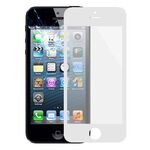 Lente esterna in vetro per schermo anteriore per iPhone 5 e 5S (bianca)