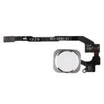Pulsante chiave home con cavo flessibile a membrana PCB per iPhone 5S, nessuna funzione di identificazione dell'impronta digitale (argento)