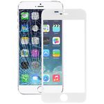 Lente esterna in vetro per schermo anteriore per iPhone 6 (bianco)